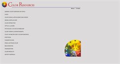 Desktop Screenshot of colorresources.com